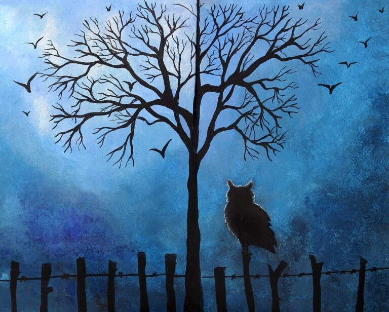 Spooky Owl (easy) ~1hr